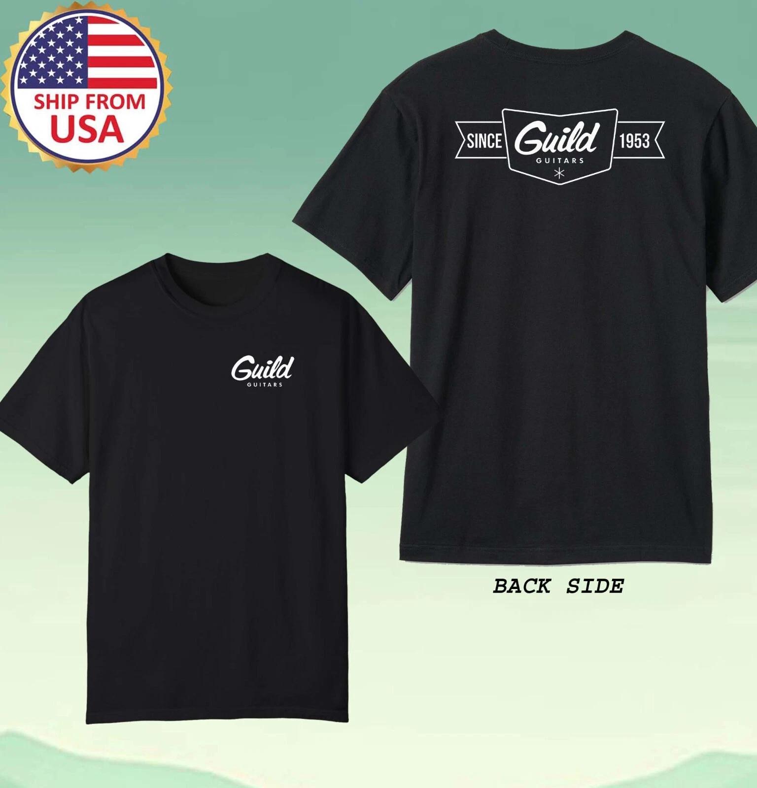 Guild Guitar Since 1953 Men s Black Size S-5XL S