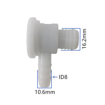 ID6 ID8 ID12 Elbow 90 Degree One-way Valve L Type Non-return Valve One Way Valve Air Pump Vacuum Check Valve for Car Original1pc