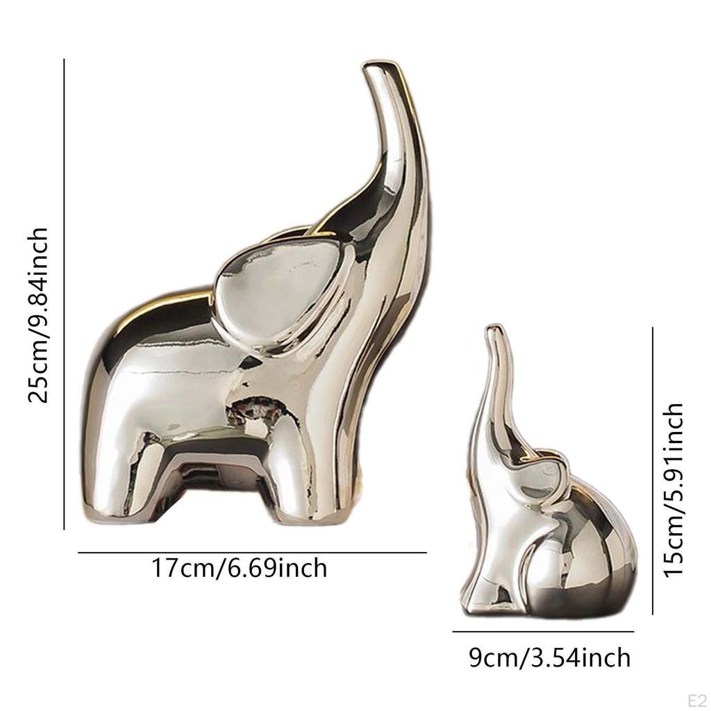 Figurki słoni dla szykownej stylizacji domu