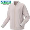 YONEX Knit Sand Gray XO Women's Warm-Up Shirt, (464)