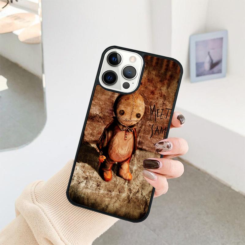 Ghost HALLOWEEN TRICK TREAT SCARY CREEPY Phone Case For iPhone 17 Air 16 15 14 11 12 13 Pro MAX Plus Coque Cover