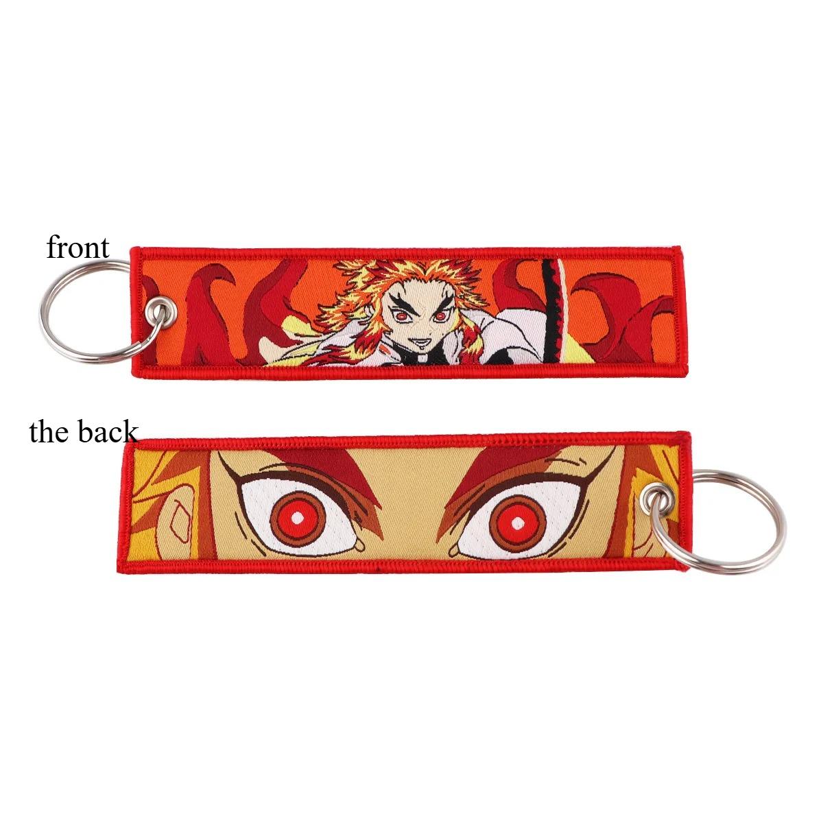 

Demon Slayer Blade Anime Keychain Hanging Rope Office ID Hanging Decoration Fabric Clothing Accessories Toys Birthday Gifts