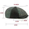 HT4789 Mens Berets Women New Washed Cotton Ivy Flat Cap Male Female Octagonal Beret Hat Spring Summer Autumn Patchwork Beret Cap