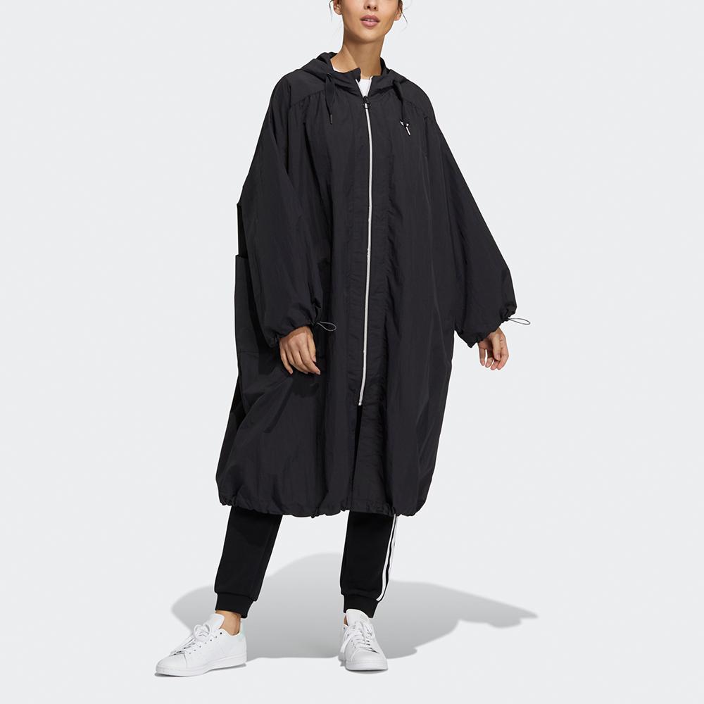 adidas Originals Jackets Women's Black Hooded Moderate Other H39031