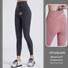 2025 Spring/Summer Women's High Waist Yoga Denim Capri Pants - Slimming, High Elastic, Tummy Control, Fitness Casual Wear.