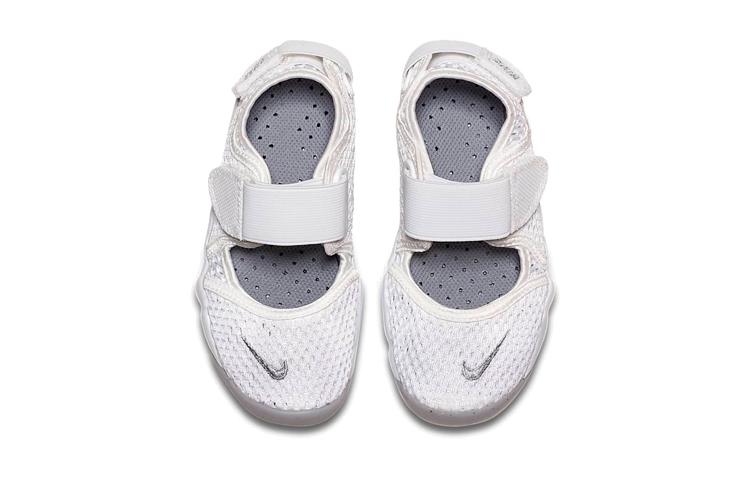 Nike Air Rift Comfortable And Trendy Sandal White Kids' 322359-111