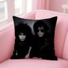 Band Gothic The S-Sisters Of M-Mercy Cushion Cover Pillow Case Soft Skin Friendly Fabric Comfort & Concealed Zipper