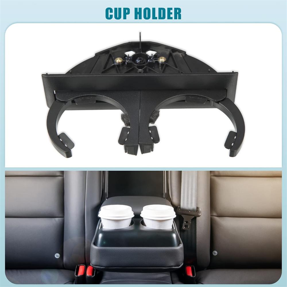Car Rear Cup Holder Insert For BMW E39 520/523/525/528/530/535/540/M5 1997-2003
