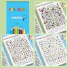 Non-Toxic Search Count & Colors Visual Puzzle Book Hidden Objects Attention Fine Motor