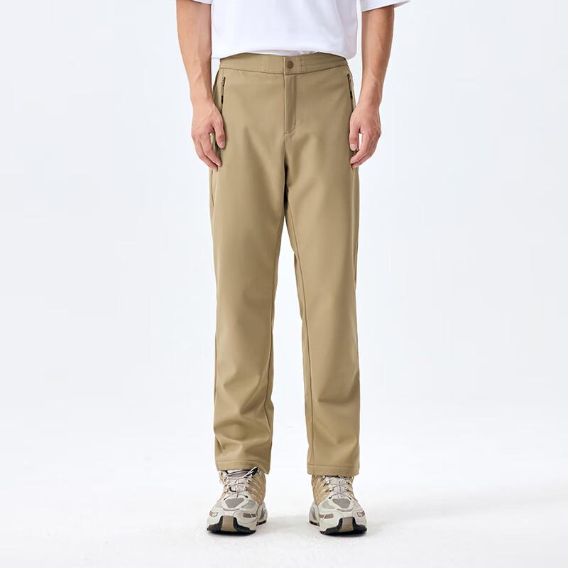 Lanbu Men s Winter Softshell Sport Casual Pants M