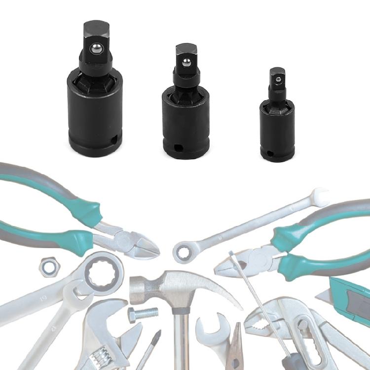 1PC 1/4" 1/2" 3/8" Joint Drive Bendy Set Universal 30 Ratchet Wrench Socket