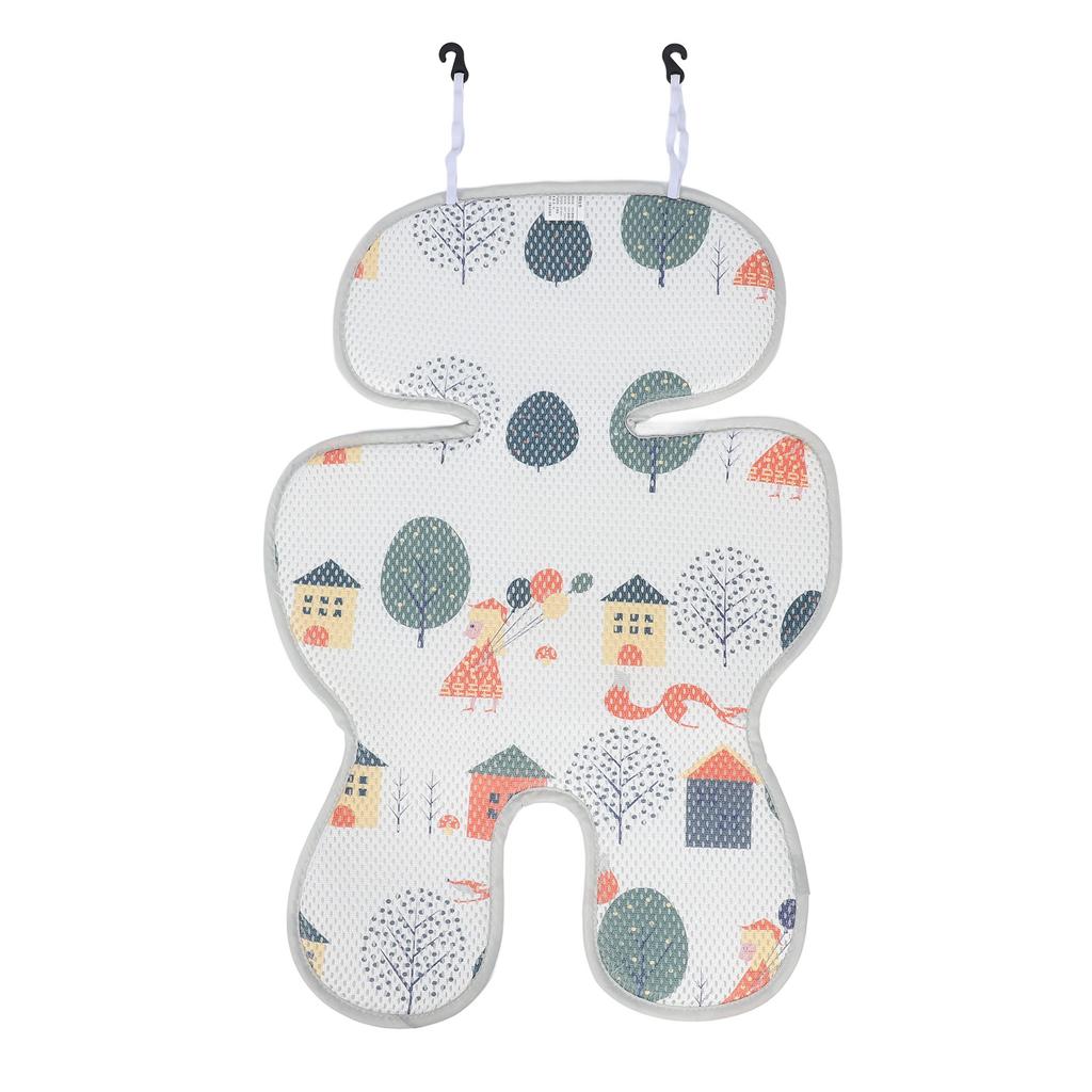 Ice Stroller Cooler Mat Universal 3D Breathable Car Seat Cooling Pad for Toddlers Small Lion