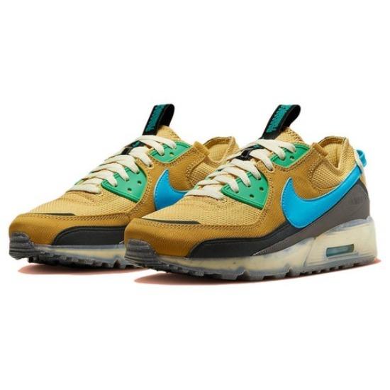 

Nike Air Max Terrascape 90 Low Wheat Gold Blue Lightning - DQ3987-700 EU 40 коричневый