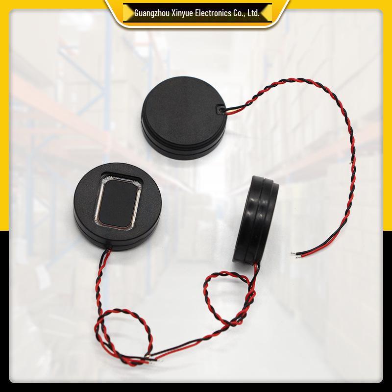 20mm Round Ultra-Thin 8 Ohm 1W Premium Sound AI Voice Speaker with Wire