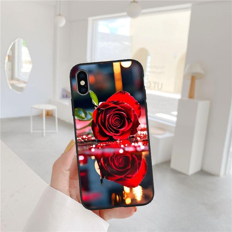 Beautiful Roses Flower Phone Case for Motorola Moto Edge Plus G54 E14 G04S G45 G54 G64S30 S50 X30 X40 X50 Ultra Pro Power