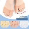 Three-hole Hallux Valgus Separator with Shock-absorbing Arch and Forefoot Pads