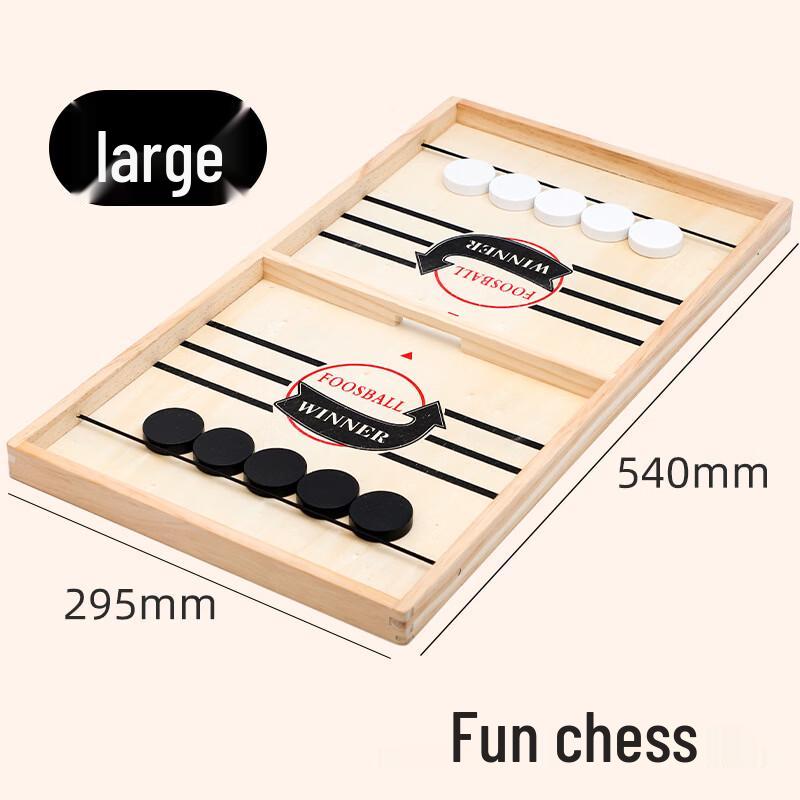 Kids  Wooden Two-Player Flicking Board Game