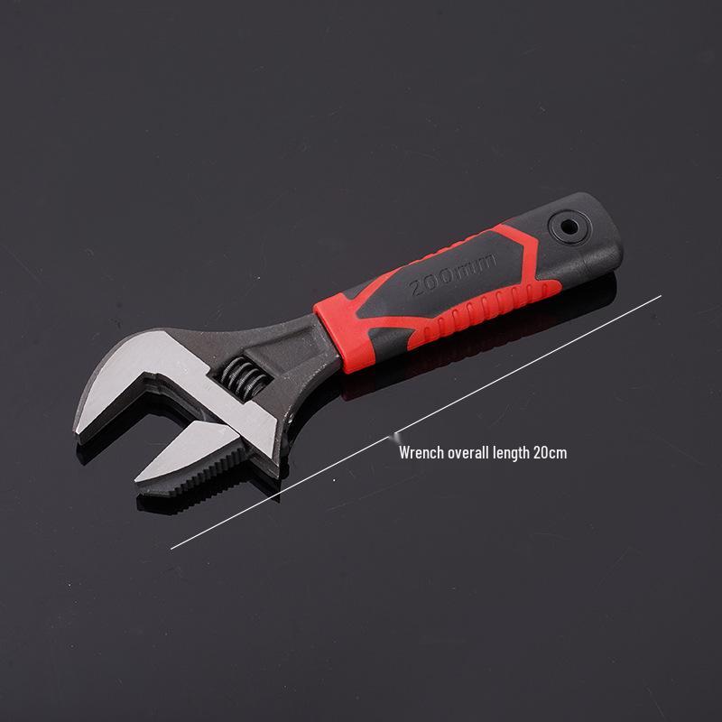 Tanlihuo Multi-Functional Short Handle Adjustable Wrench for Kitchen and Bathroom Disassembly.