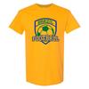 Brazil Football - Soccer Sports Competition T Shirt - Gold