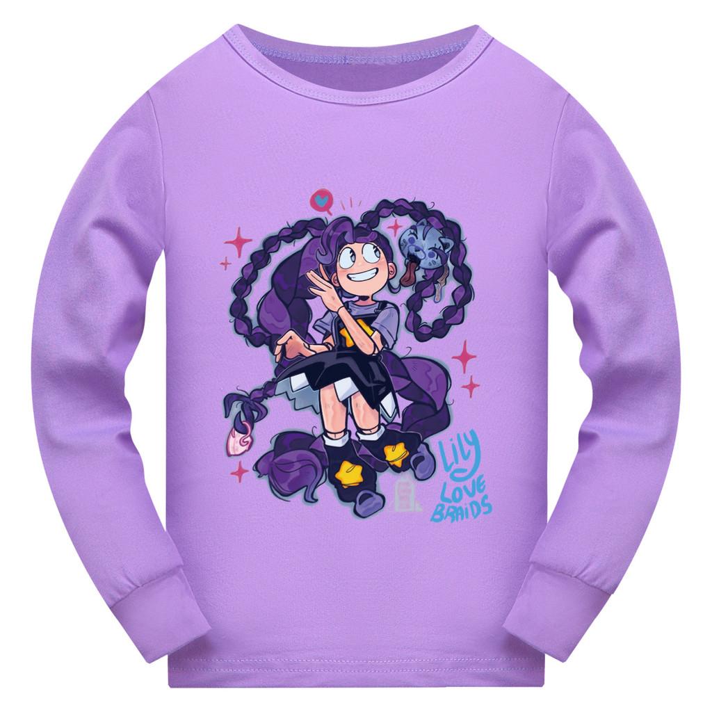 5625 Kid Girls Lily Lovebraids Playtime Long Sleeves T-Shirt 110cm