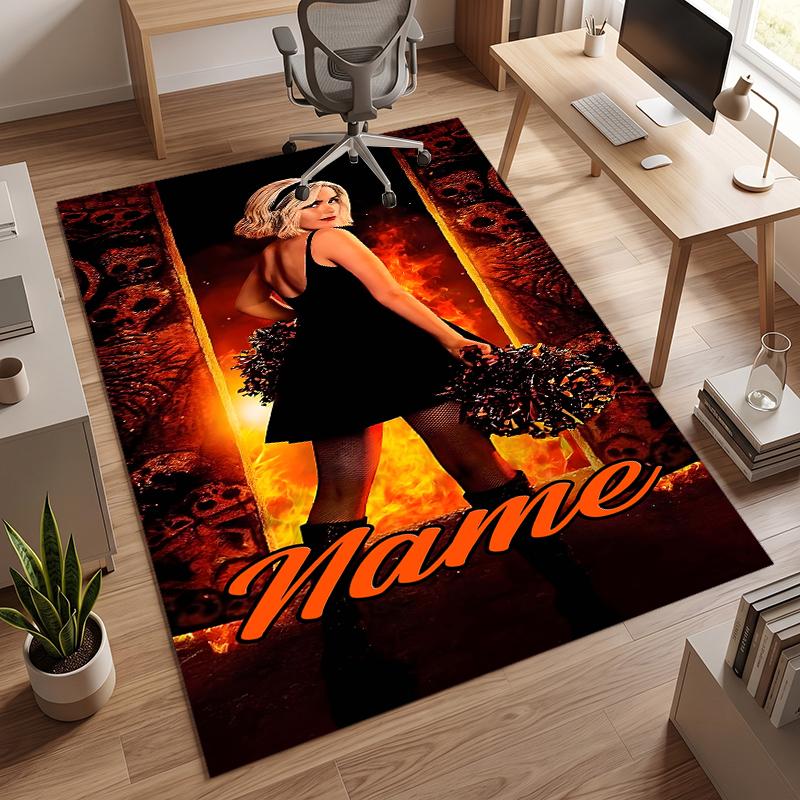 Sabrina (5) Personalized Name Office Carpet Stylish Decor for Living Room Bedroom Kitchen