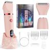 3-in-1 Electric Shaver Epilator with Digital Display Unisex Trimmer for Intimate Area Underarm Leg Hair Safe Precise Versatile