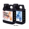 Anti-Yellowing Crystal Clear Epoxy Resin – 1:1 Easy Mix, Bubble-Free Epoxy Resin for Resin Art, Jewelry & Casting Projects