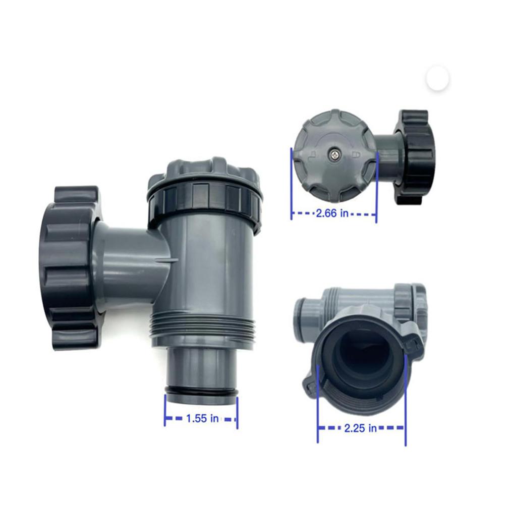 38mm Filter Plunger Valve P6H1317 Designed for For above Ground Pools Easy Installation and Efficient Operation