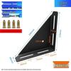 Thickened Large Triangle Soft Bed Corner Bracket - Right Angle Fixed Iron Frame Support