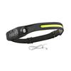 Rechargeable LED Head Torch Headlamps Camping Headlight with Motion Sensors Control Waterproof Head Light for Running