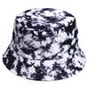Europejsko-Amerykański Kapelusz Bucket Tie-Dye Chroniący Przed Słońcem: Dwustronny Design Graffiti dla Mężczyzn i Kobiet