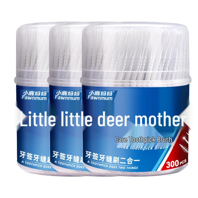 Little Deer Mom Dental Floss Picks, 900 Count