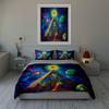 "Pyramid Cosmic Eye." Bedding Duvet Cover Sets Duvet Covers Pillowcases Gifts (1 * Duvet Cover 2 * Pillowcases, Without Duvet Insert)