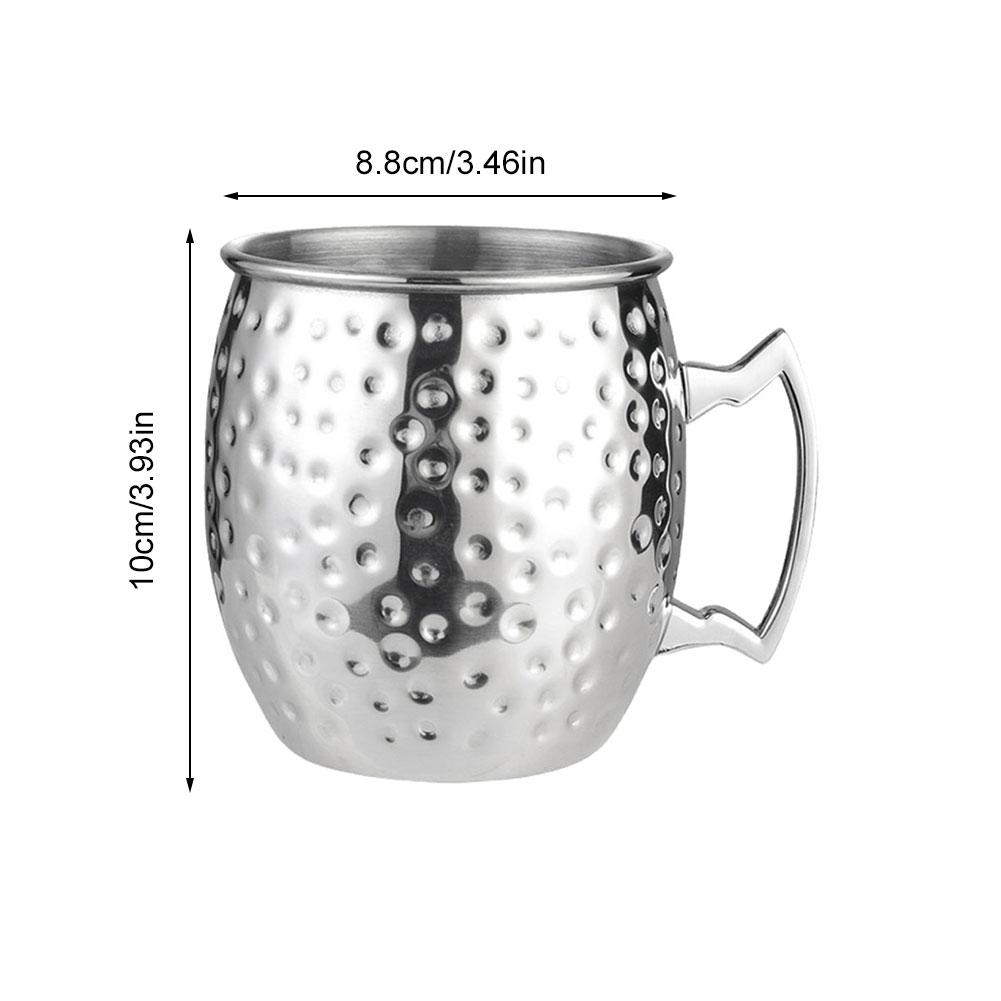 

1-4 шт. Московский мул медные кружки коктейльные винные кружки из нержавеющей стали пивные кружки бокалы кофейные кружки шампанское вечеринка бар посуда для напитков инструмент 1 PCS