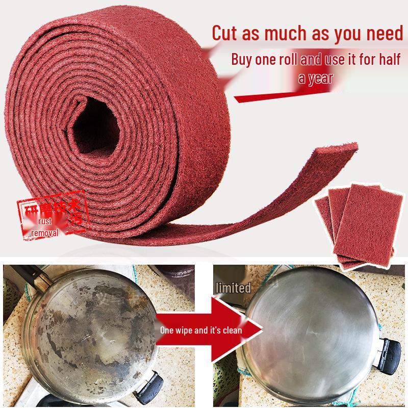 Stainless Steel Emery Scouring Pad for Dishwashing and Rust Removal