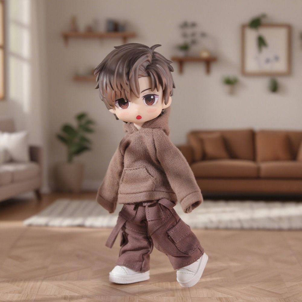 Fashion Hoddies Tops 1 Colors Gift Clothes Casual Wear Clothes Accessories for 1/11 Ob11 Dolls For 1/11 Bjd Dolls