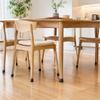 12pc Silicone Chair Leg Caps Furniture Floor Protectors Square Non-Slip Covers for Table and Chair Legs Durable Flexible Fit