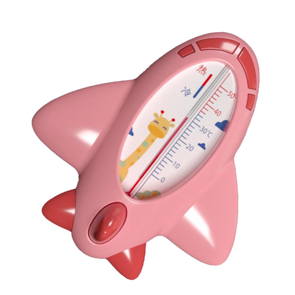 Baby Bath Thermometer Airplane Shape Lovely Multifunctional Infant Water Temperature Thermometer