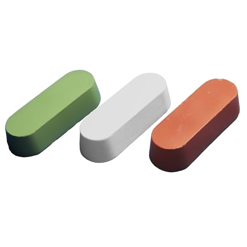 

Абразивы Nishihaya Синий стержень Белый стержень Красный стержень Набор из 3 штук Полировальные абразивы Паста Зеркальная полировка Полировка металла Зеркальная полировка (3)