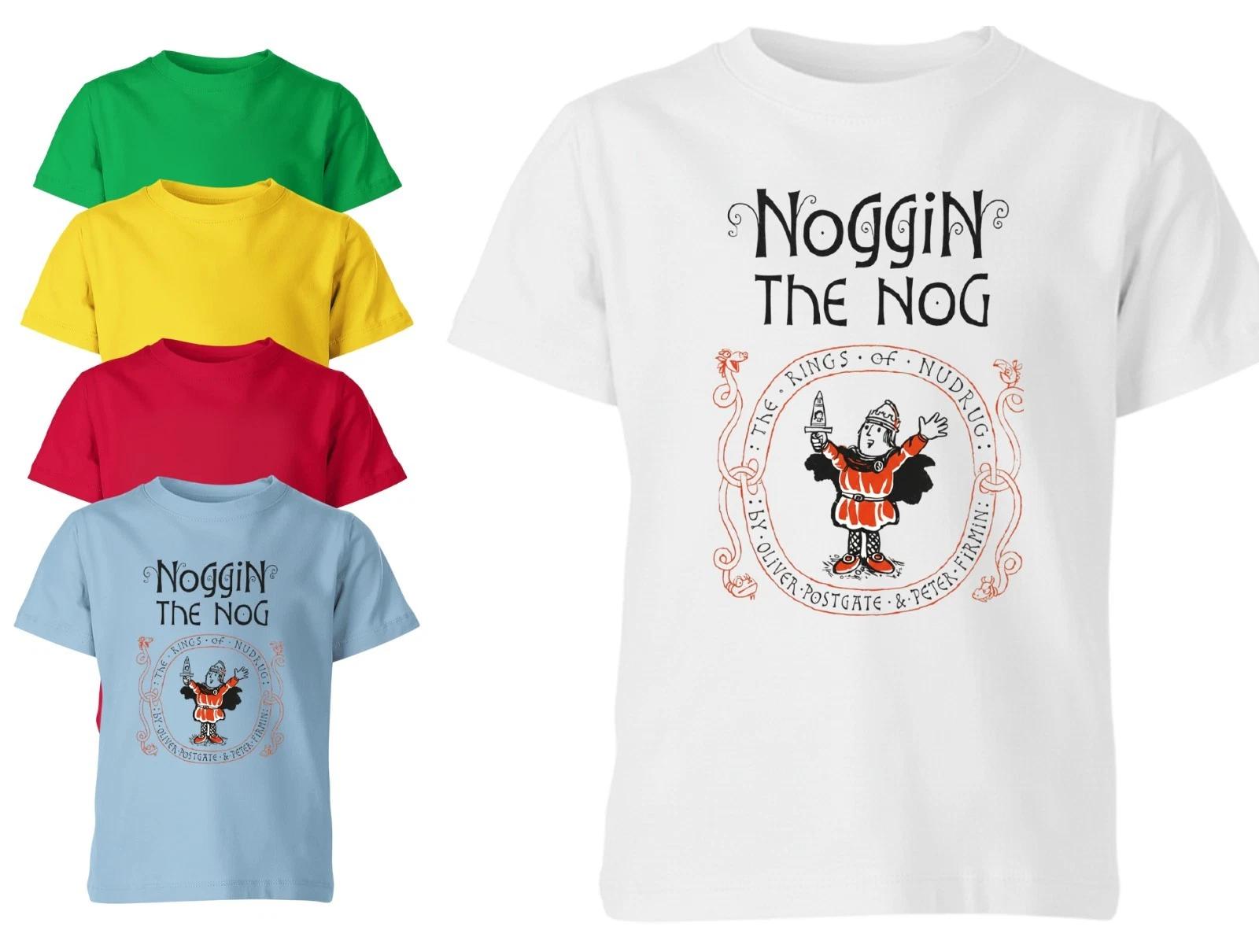 Noggin The Nog World Book Day Unisex Kids T-Shirt 70s 80s TV Nostalgia Gift Tee 150