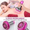 Full Body Heating Electric Meridian Massager Wireless Design Guasha Scraping Brush  Body Care