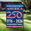 250th Anniversary Ag, US Semiquincentennial Patriotic House Outdoor Decor Ag FCCE ZZA WWL EEL