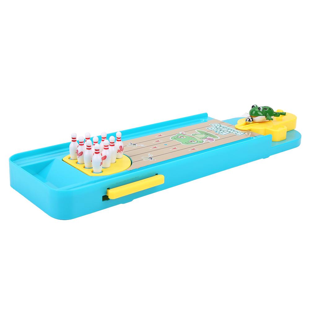 Table Mini Bowling Game Set Entertainment Desktop Parent Child Interactive Ball Toys