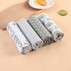 4 stuks/set Katoenen Baby Swaddle Dekens Flanellen Ontvangstdeken voor Pasgeborenen Muslin Swaddling Doek Beddengoed Baby Accessoires