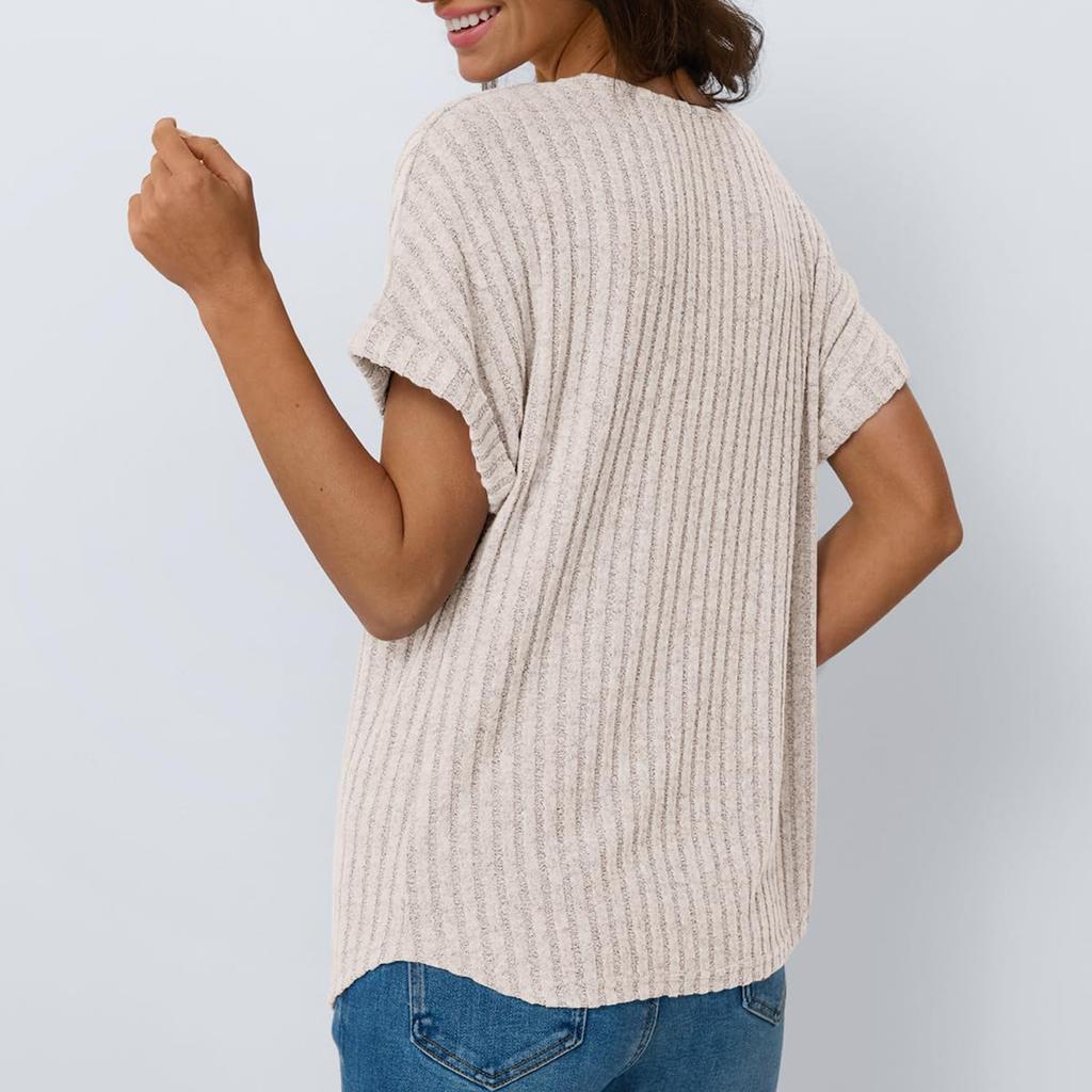 Women Casual Loose Shirts Fashion Tops T-shirts Tee