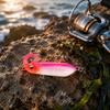 Soft Bait Fishing Lure 18 5g Weighted Pencil Lure with Curled Tail for Long Casting and Sinking Suitable for Bass Fishing