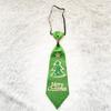Festive Pre-tied Necktie Nonwoven Fabric Easy Wear Holiday Costume Accessory For Adults Kids