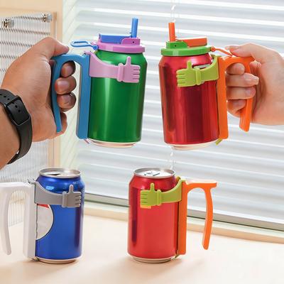 Portabottiglie per Lattine Tazze con 5 Ventose Coperchi Riutilizzabili per Lattine di Bevande Coperchi Impermeabili per Lattine di Bevande per Bar Domestico Uso Esterno
