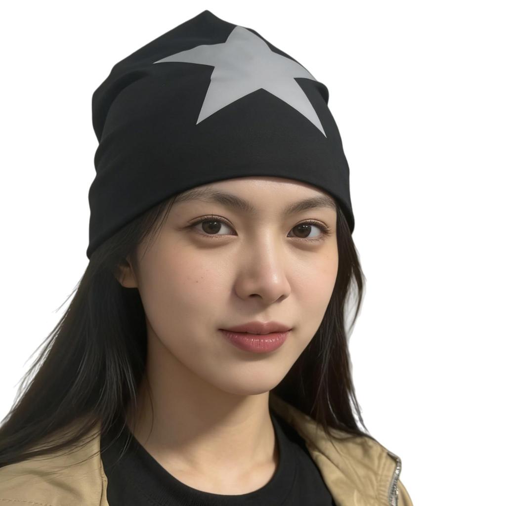 Unisex Breathable Winter Fashion Hat: European-American Style, Korean Influence, Slouchy & Postpartum Design.