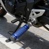 Universal Aluminum Foot Pegs with Anti Slip Design & Easy Installation Modification Part for Motorcycles & E Bikes